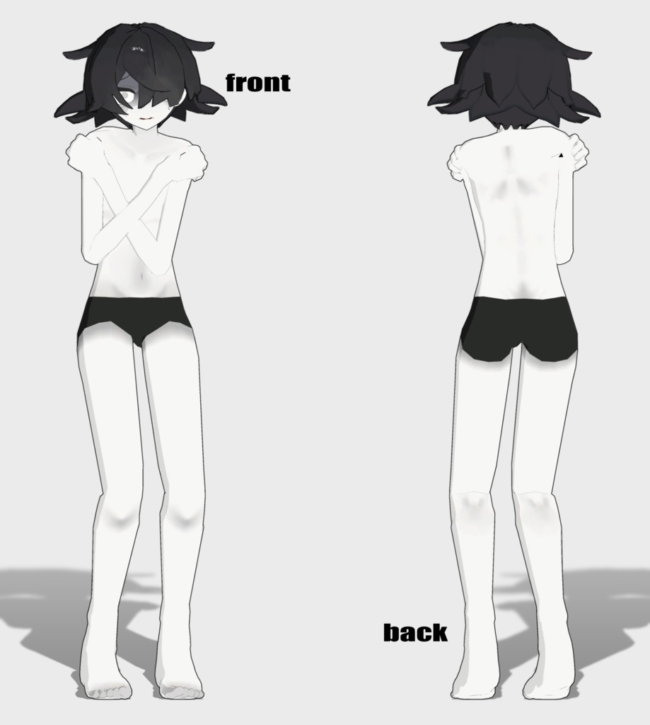 人外お兄さん3Dモデル「シャ・ソア=レ」Ver2.1