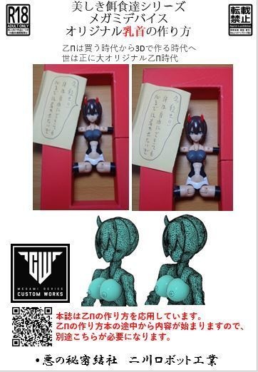 美しき餌食達シリーズ メガミデバイス オリジナル乳首の作り方