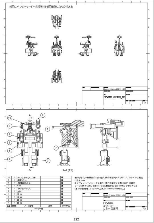 オリジナルロボの作り方(総編)