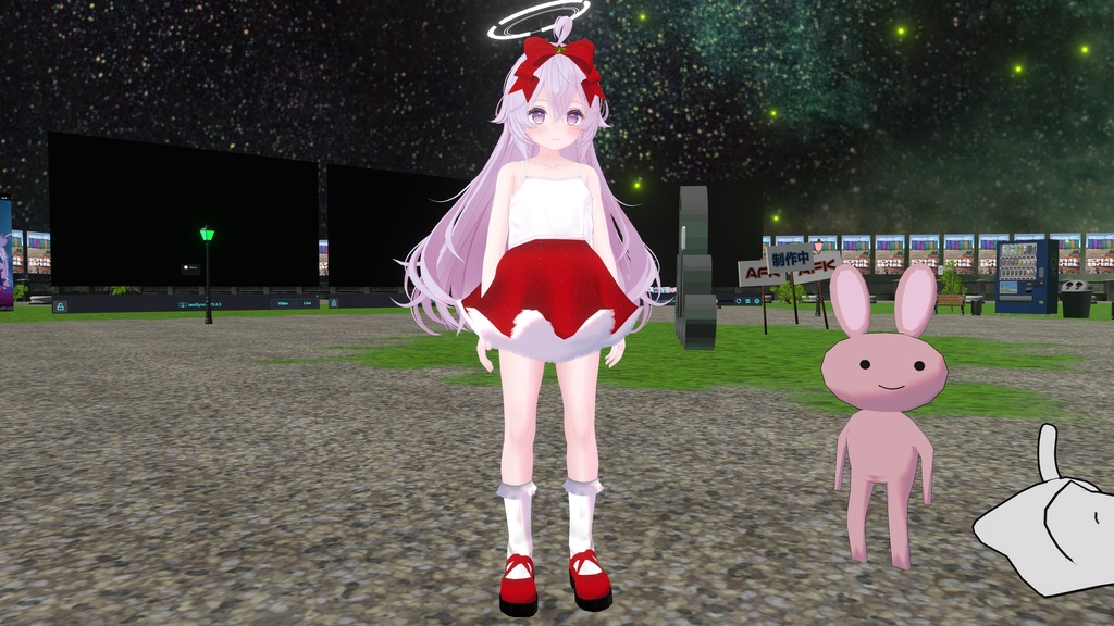 【3アバター対応】クリスマスワンピ【PB設定済み】