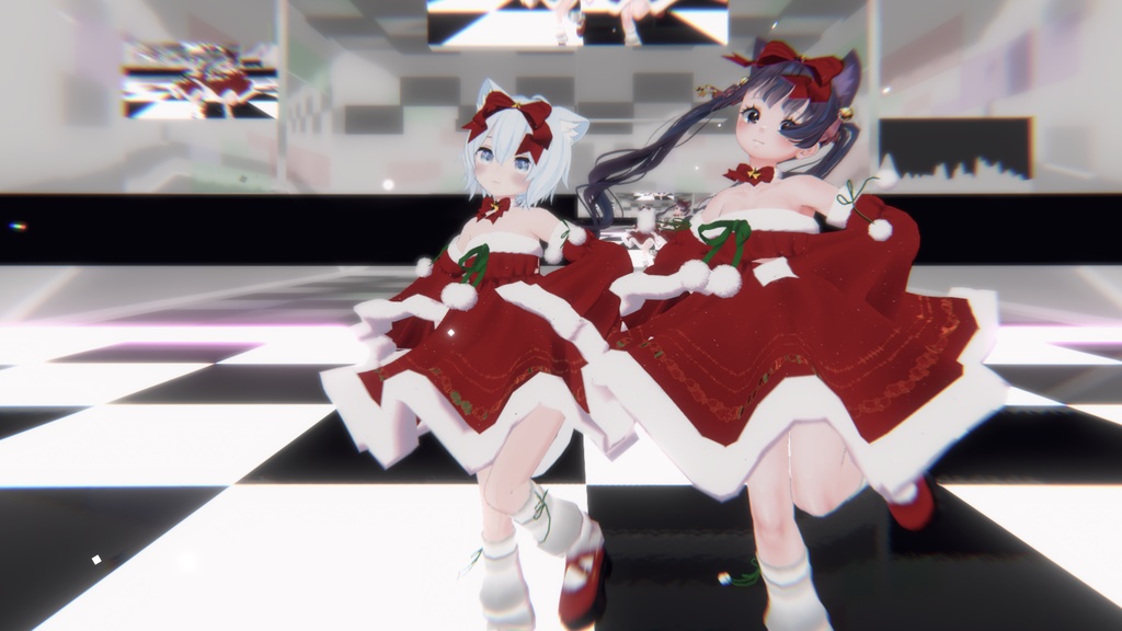 【3アバター対応】クリスマスワンピ【PB設定済み】