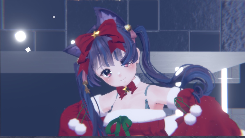 【3アバター対応】クリスマスワンピ【PB設定済み】