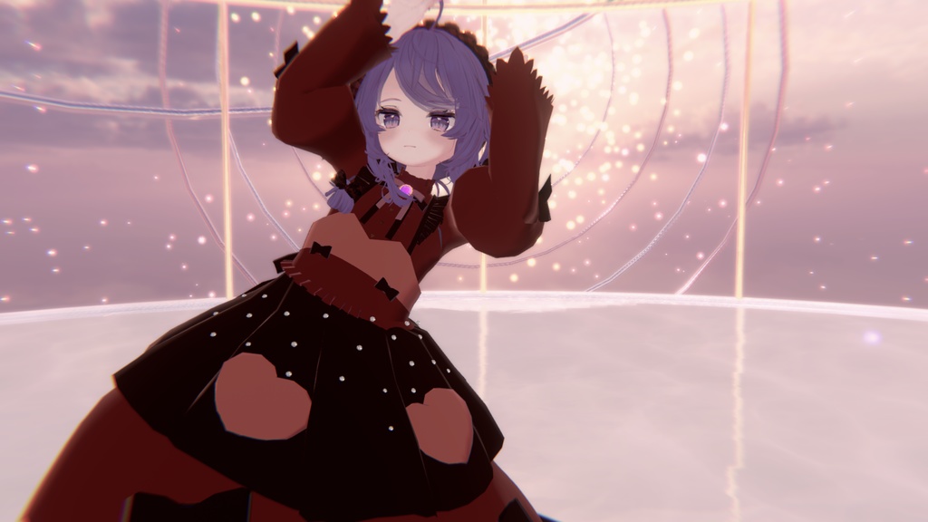 【無料版】バレンタインエプロンセット【ソラハちゃん専用】