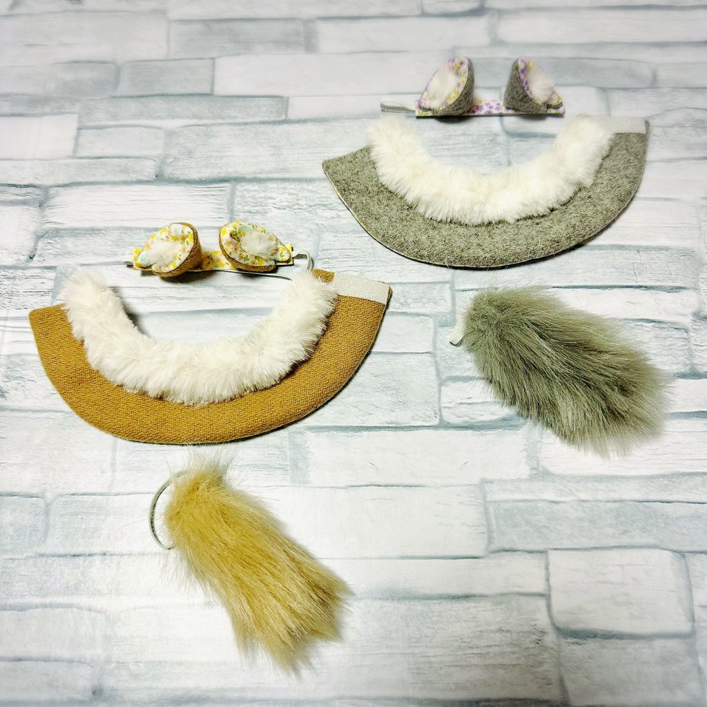 ぬいぐるみ用 おおかみポンチョ