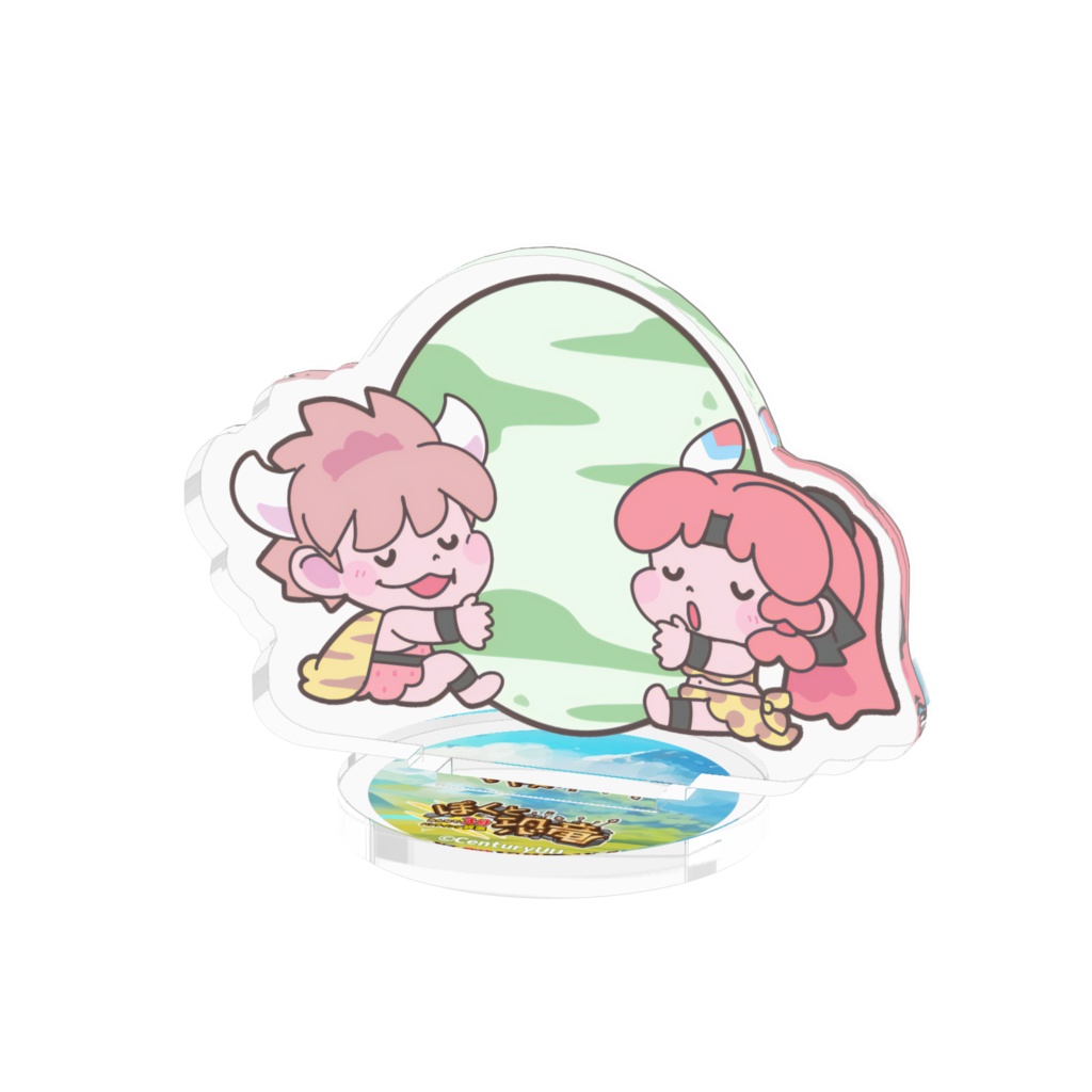 【ぼくと恐竜】オリジナルイラスト1_アクリルスタンド(小)