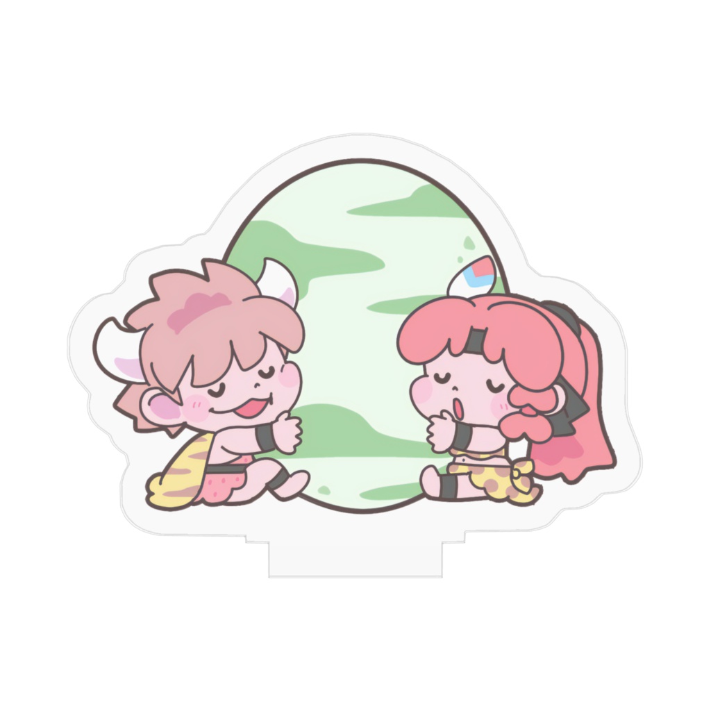 【ぼくと恐竜】オリジナルイラスト1_アクリルスタンド(小)