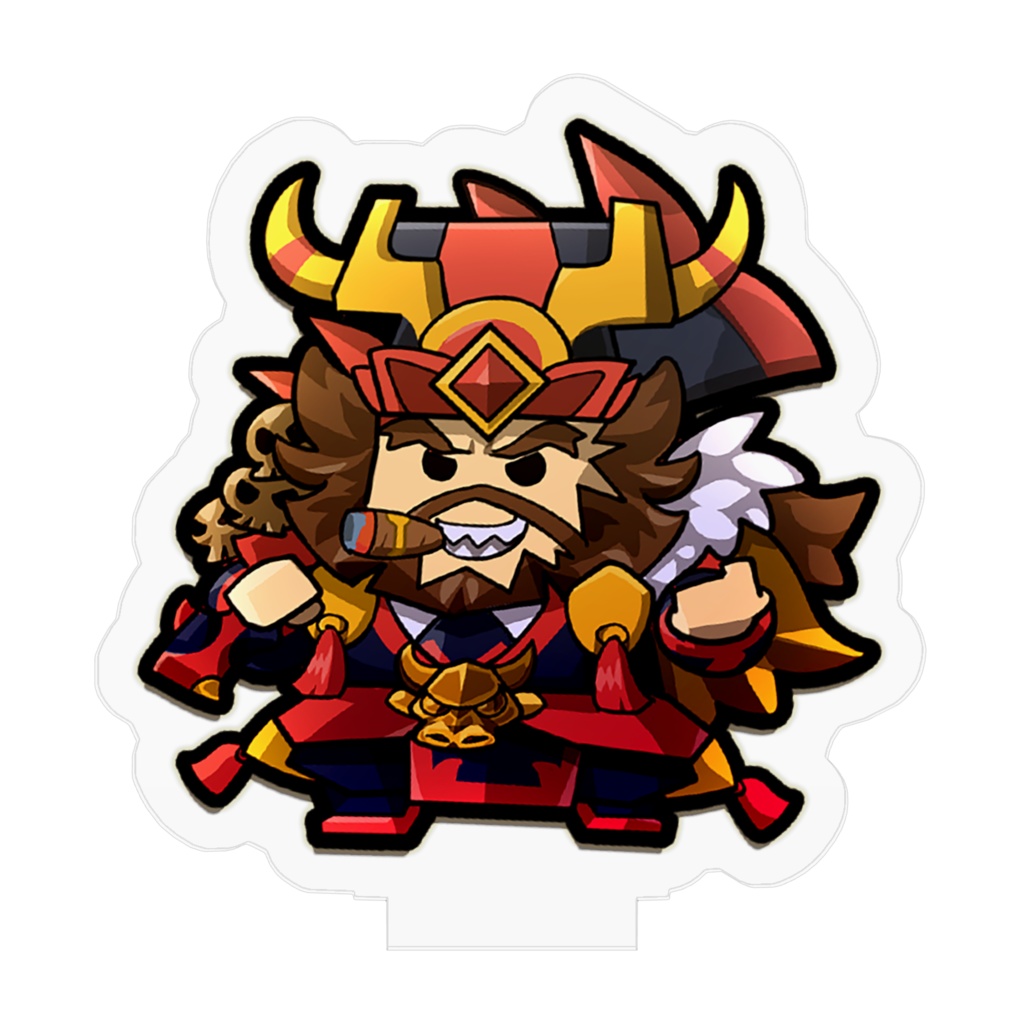 【ぷちっと三国志】董卓_アクリルスタンド(小)