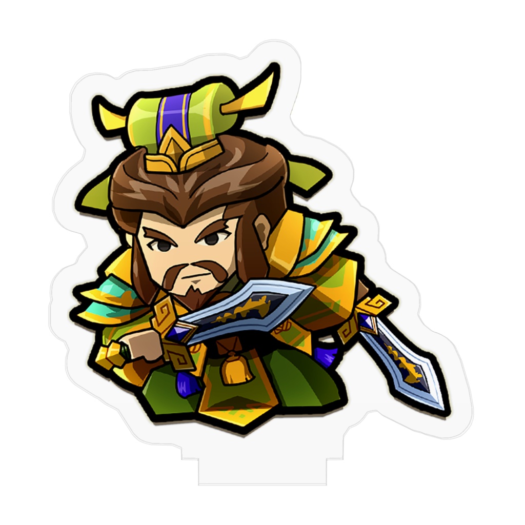 【ぷちっと三国志】劉備_アクリルスタンド(小)