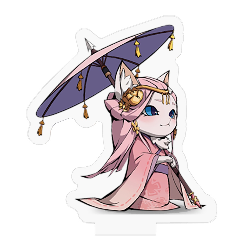 【ねこ天下】貂蝉_アクリルスタンド(小)