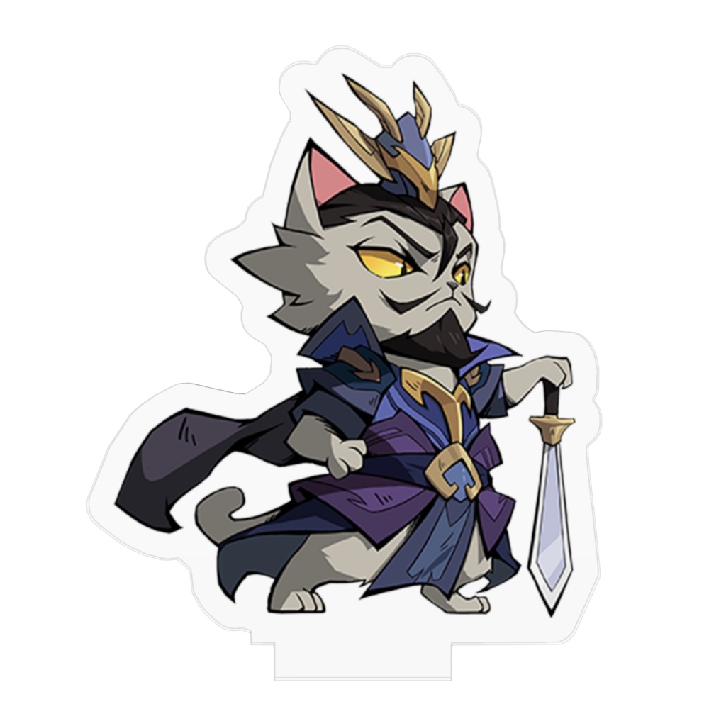 【ねこ天下】曹操_アクリルスタンド(小)