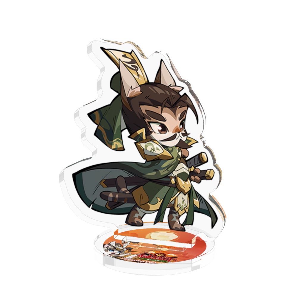 【ねこ天下】劉備_アクリルスタンド（小）