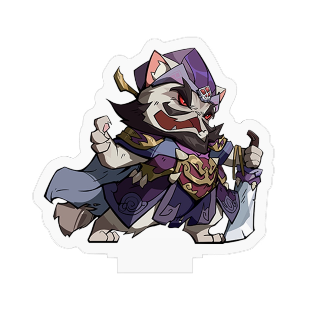 【ねこ天下】董卓_アクリルスタンド(小)