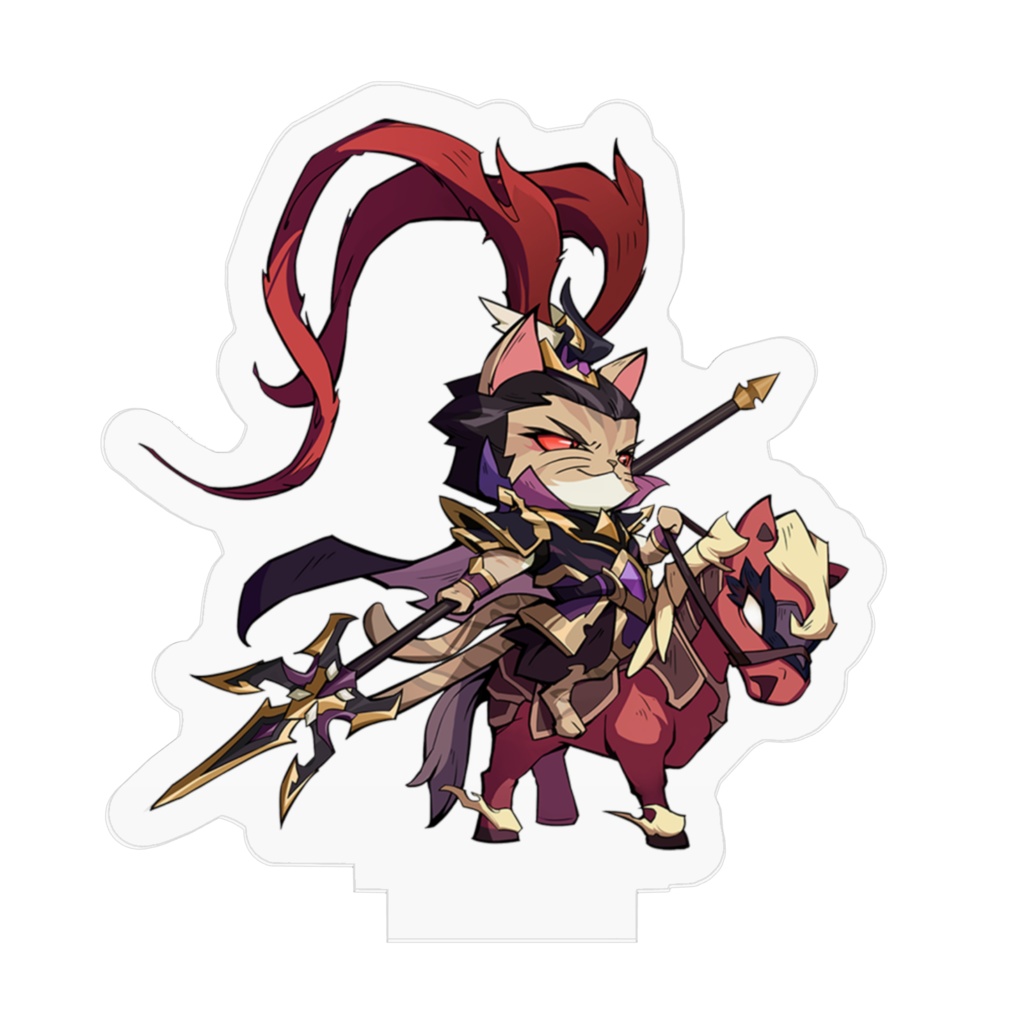 【ねこ天下】呂布_アクリルスタンド(小)