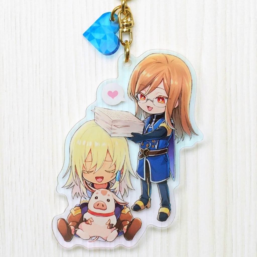 ピオニー＆ジェイド(TOA)アクリルキーホルダー