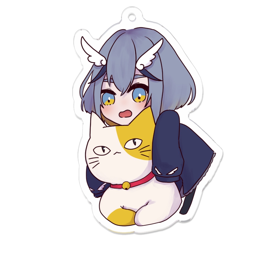 ねこみめちアクキー
