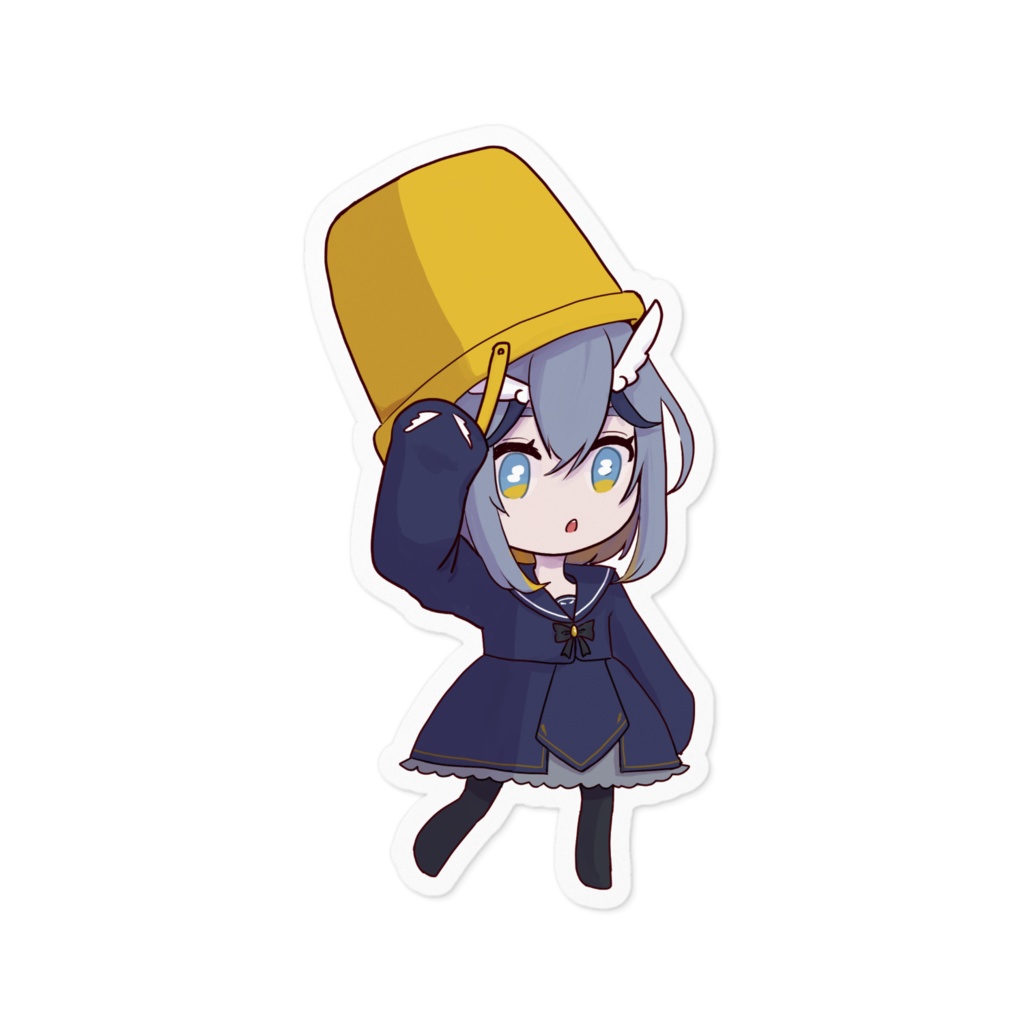 バケツみめちステッカー
