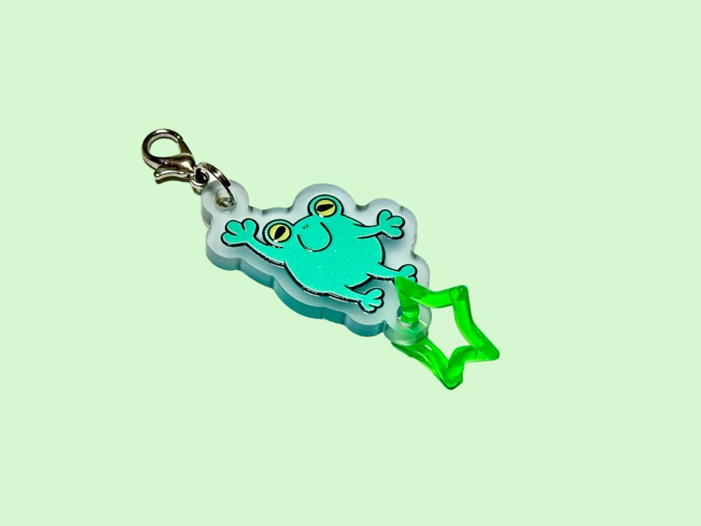 ミチくんミニアクリルチャーム