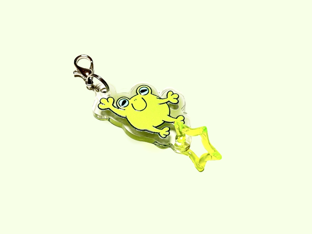 ミチくんミニアクリルチャーム