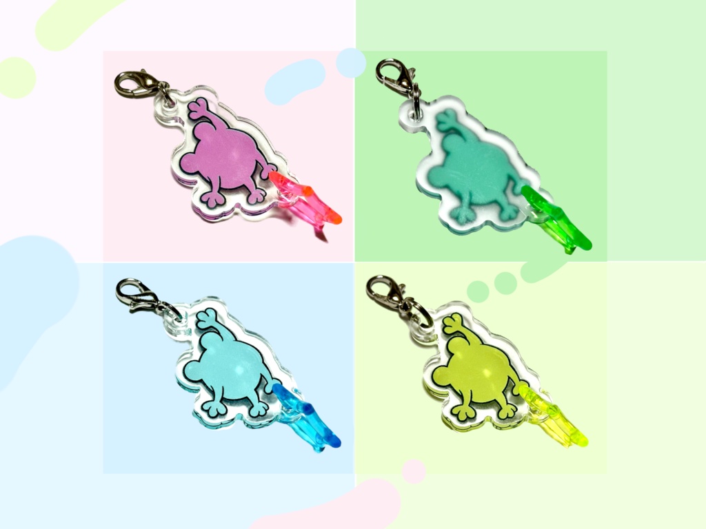 ミチくんミニアクリルチャーム