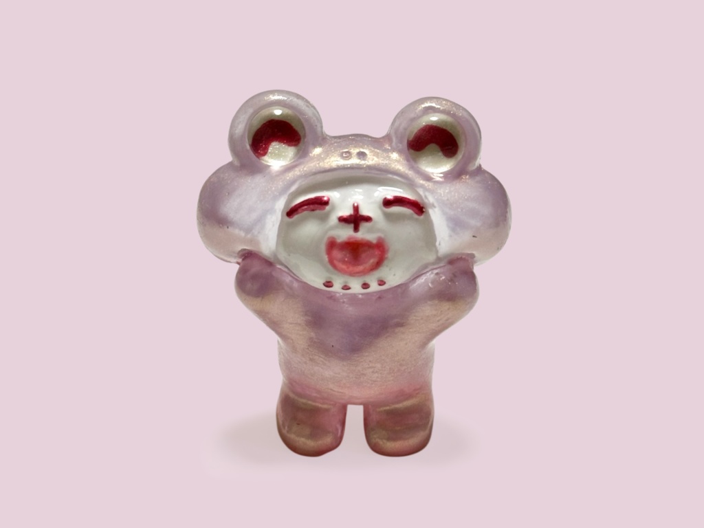 おやゆびミチくろりあ いちごみるくゼリー にっこり