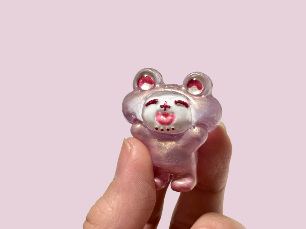 おやゆびミチくろりあ いちごみるくゼリー にっこり