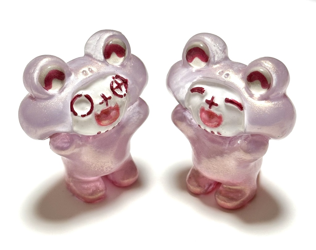 おやゆびミチくろりあ いちごみるくゼリー にっこり