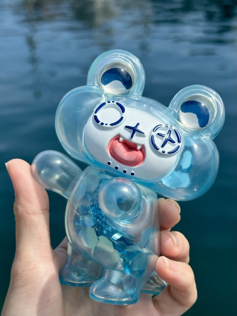 【みずすずみ】ミチくろりあソフビ