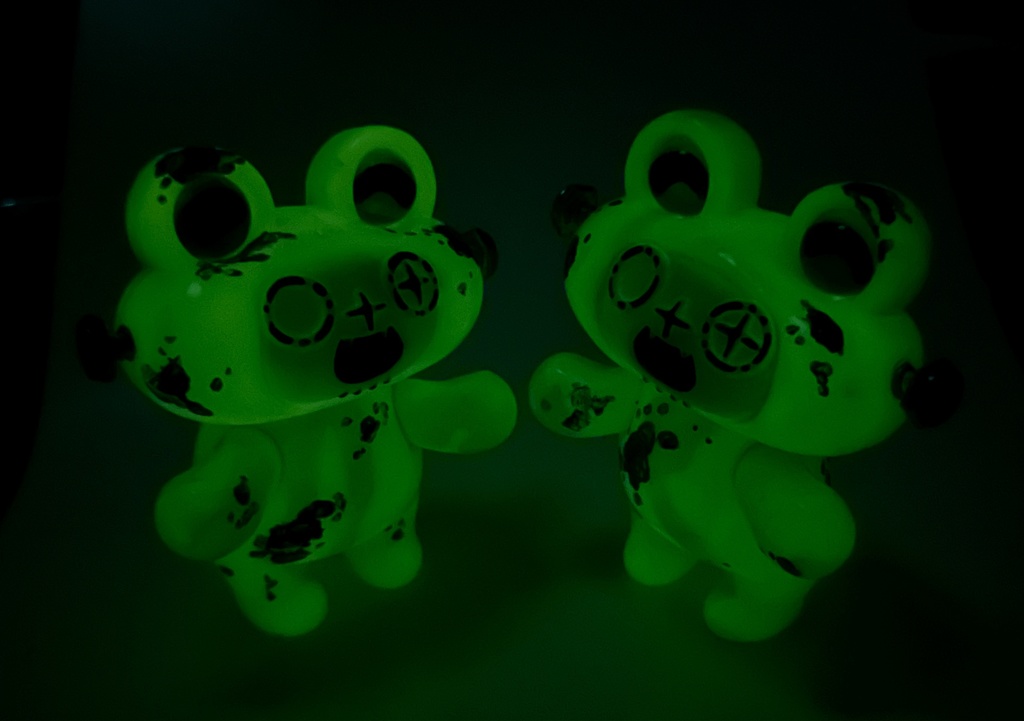 【にっこりゾンビ】ミチくろりあソフビ