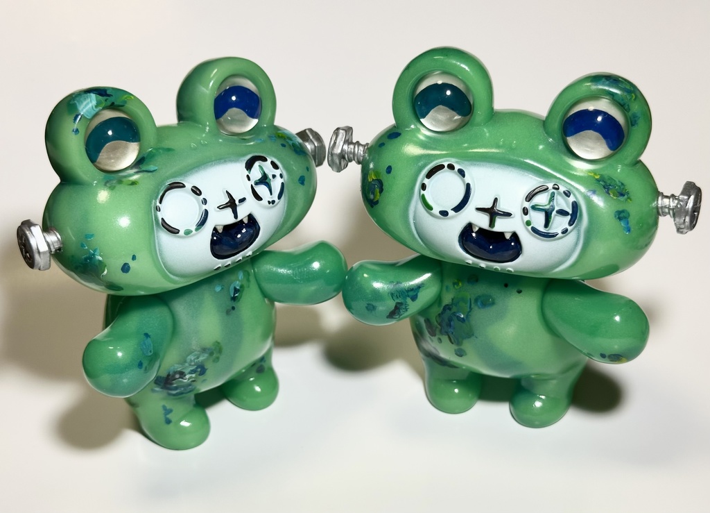 【にっこりゾンビ】ミチくろりあソフビ