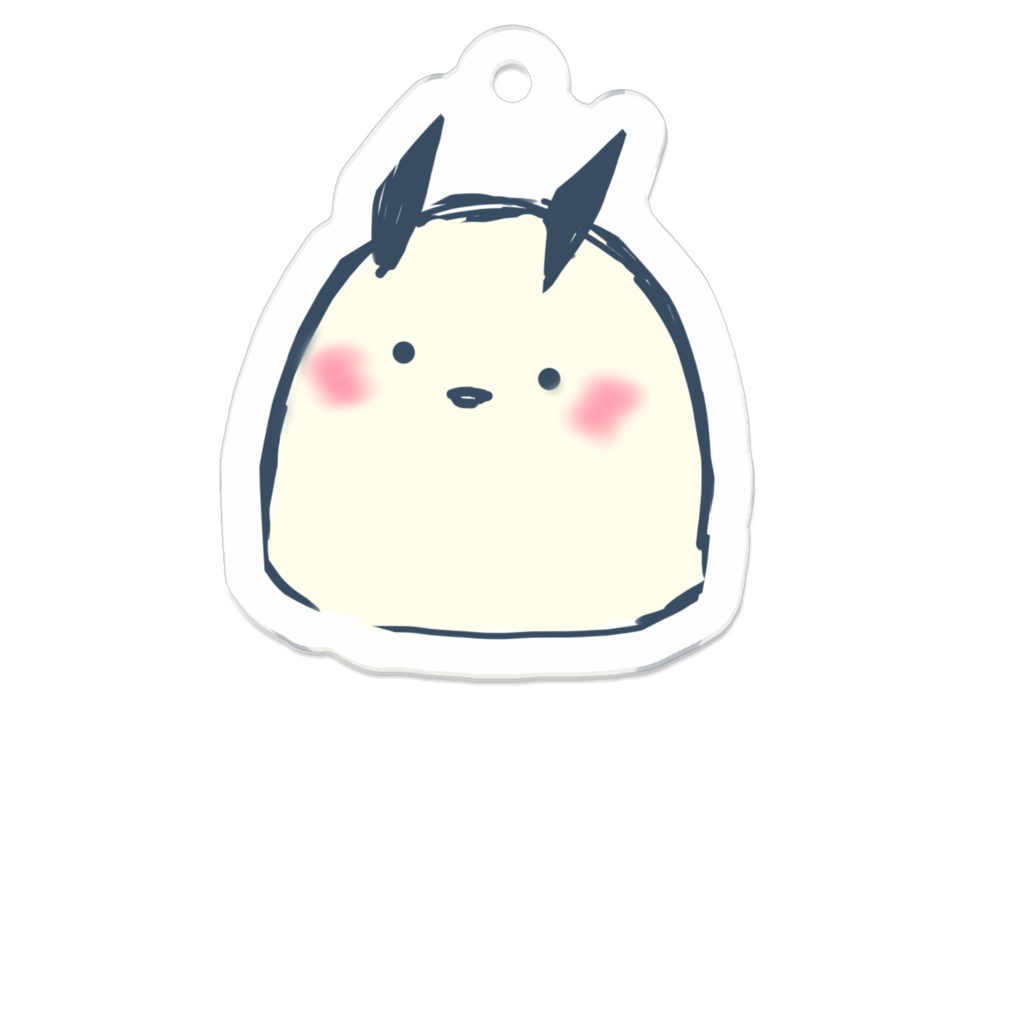 ちゅんこ豆　アクリルキーホルダー