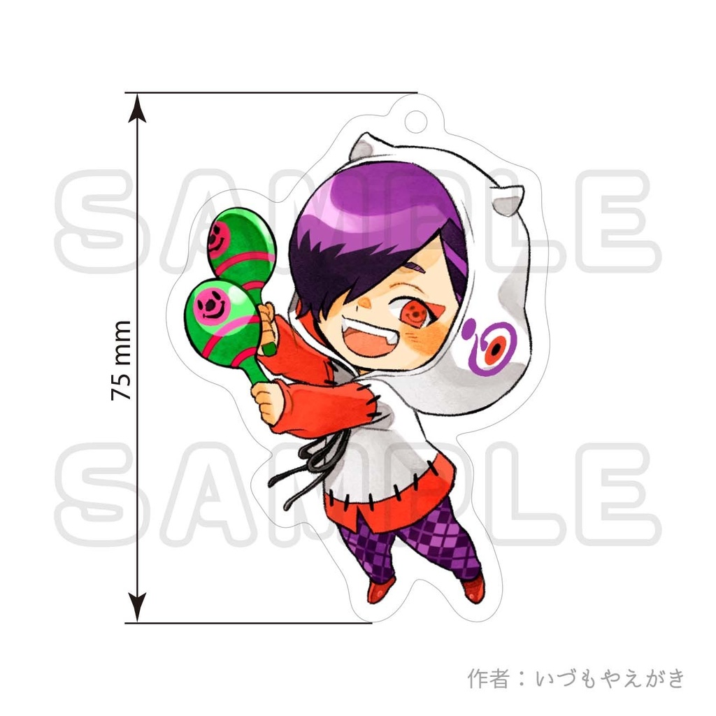 (非公式)アクリルキーホルダー(叶、獅子神)