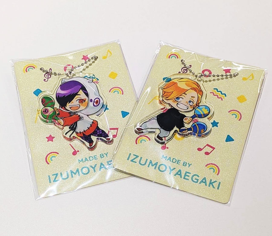 (非公式)アクリルキーホルダー(叶、獅子神)