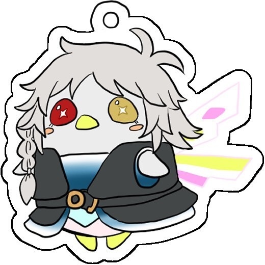 シャイニアクリルキーホルダー