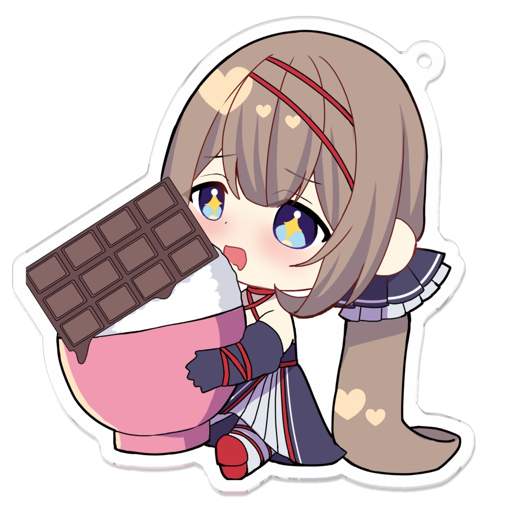 チョコ飯アクリルキーホルダー