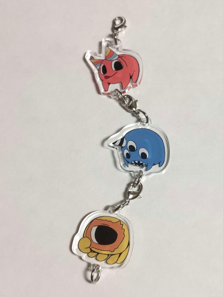 連結アクリルチャーム