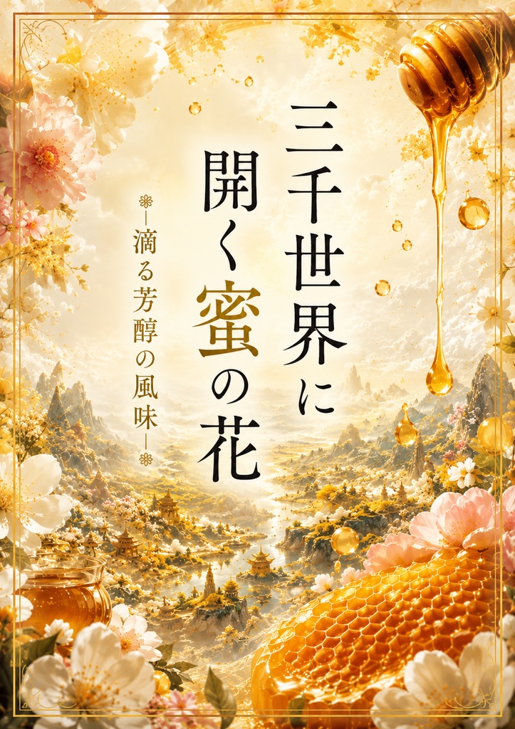 三千世界に開く蜜の花 ― 滴る芳醇の風味 ―　壁紙