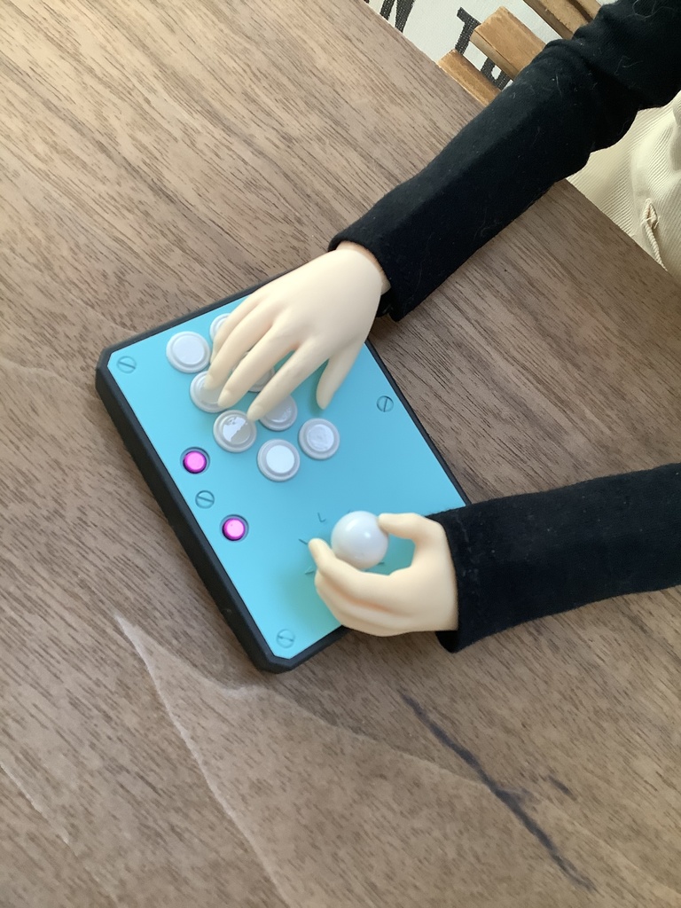 ◆1/3サイズ アーケードコントローラー◆