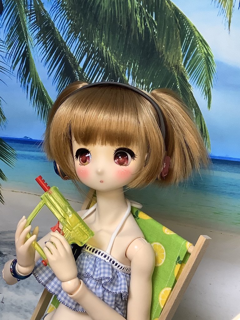 ◆1/3〜1/4サイズドール用 水鉄砲(拳銃タイプ)◆