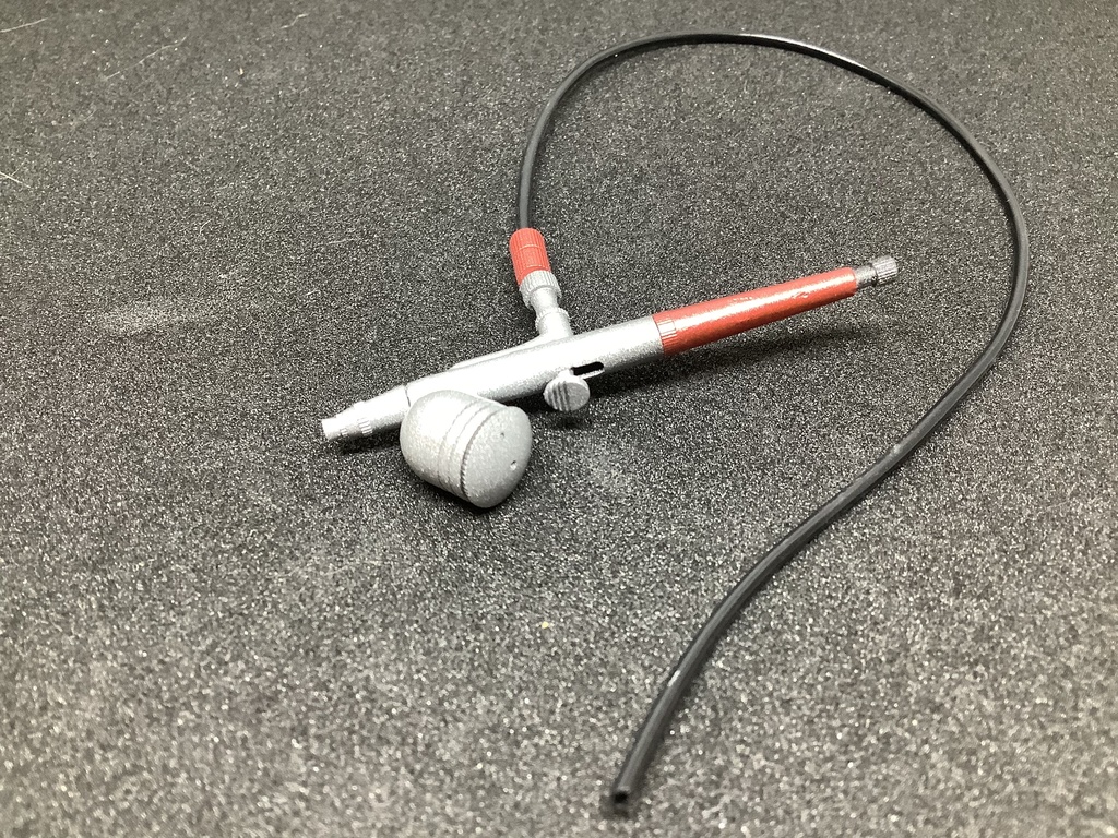 ◆エアブラシハンドピースのミニチュア 1/3~1/4サイズドール用◆