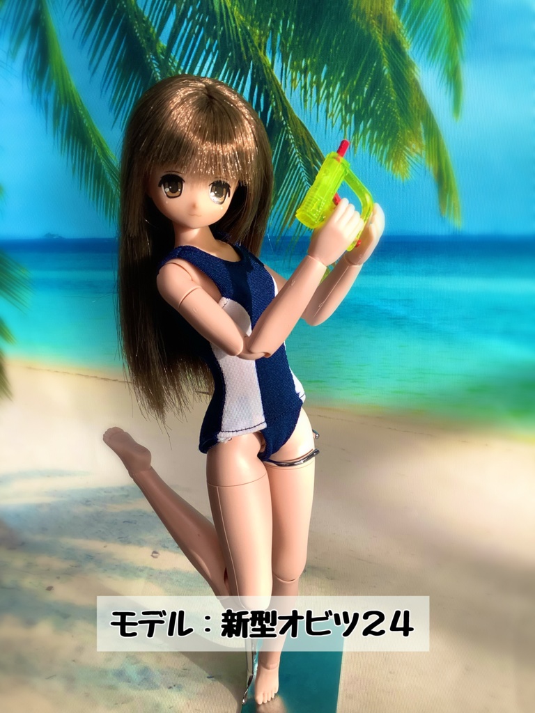 ◆1/6サイズ(ピコD可)ドール用 水鉄砲(拳銃タイプ)◆