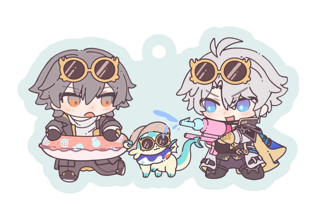 ファイ穹＋ポポンアクキー