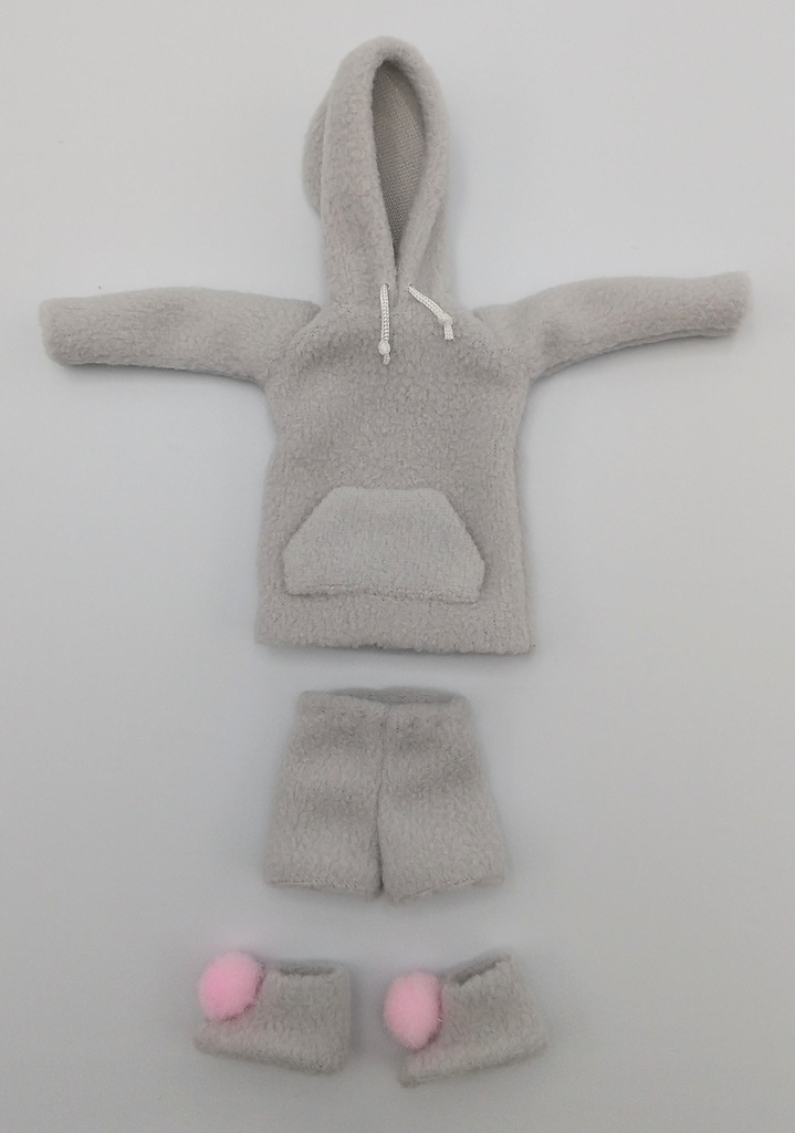 1/12 ルームウェア(ポケット有、ピンク)