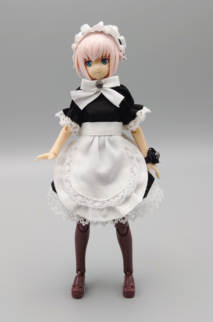 1/12 メイド服　リボン
