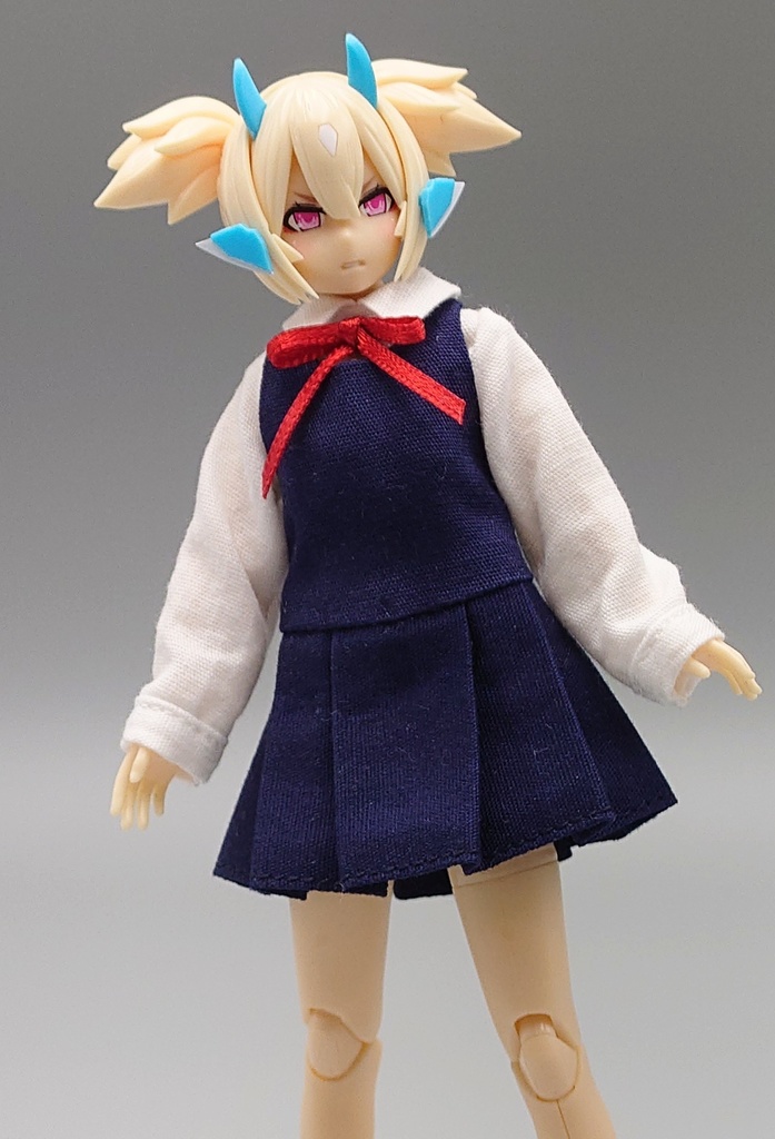 1/12 ジャンパースカート(紺)