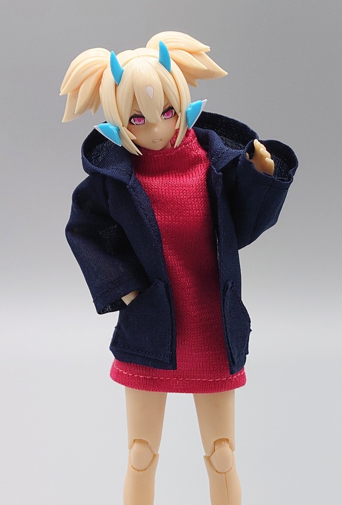 1/12 ニットワンピースセット