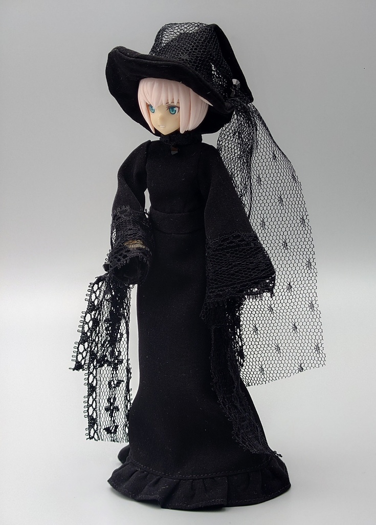 1/12　ハロウィン　ロングドレス＆帽子