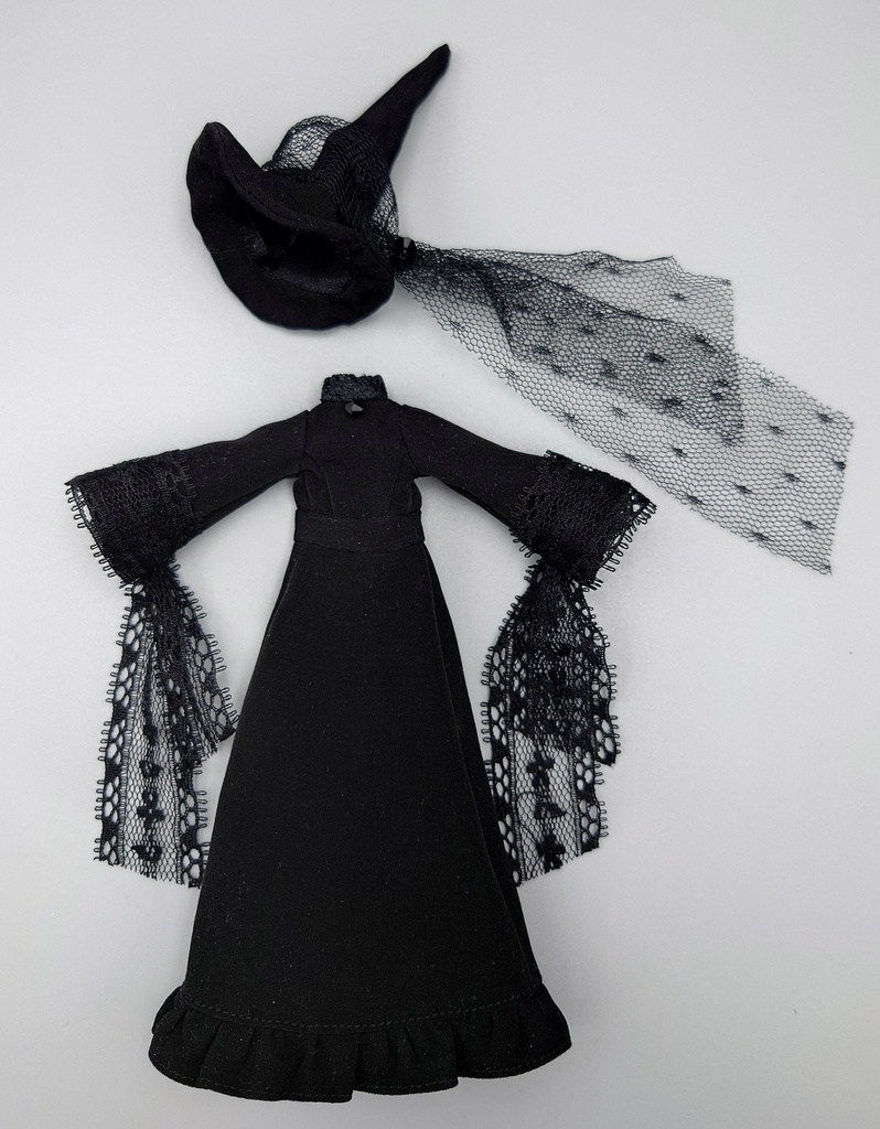 1/12 ハロウィン ロングドレス&帽子