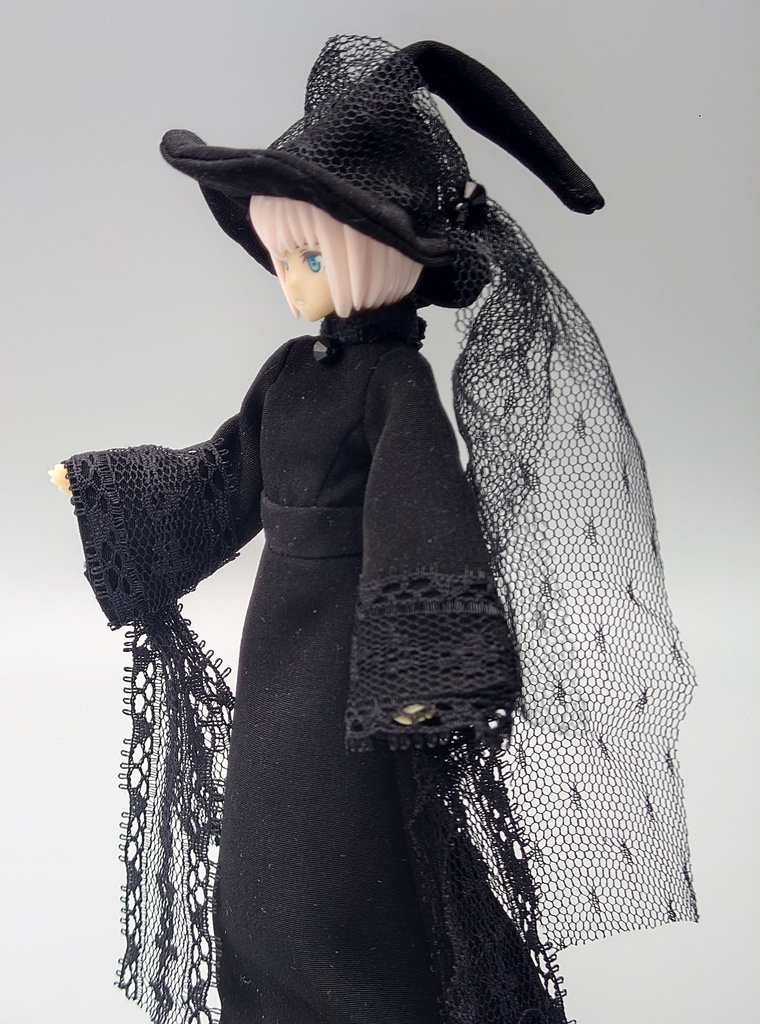 1/12 ハロウィン ロングドレス&帽子