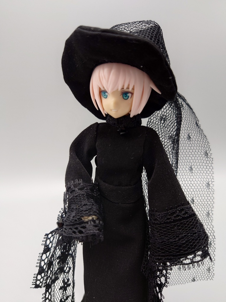 1/12 ハロウィン ロングドレス&帽子