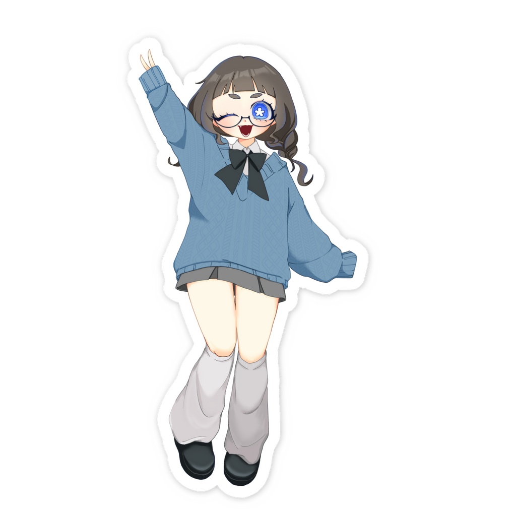 はる🩵ステッカー